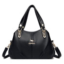 bolsa feminina transversal média, preta