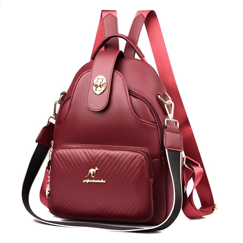 Bolsa feminina tipo mochila pequena - Porto Galem- Com frete grátis