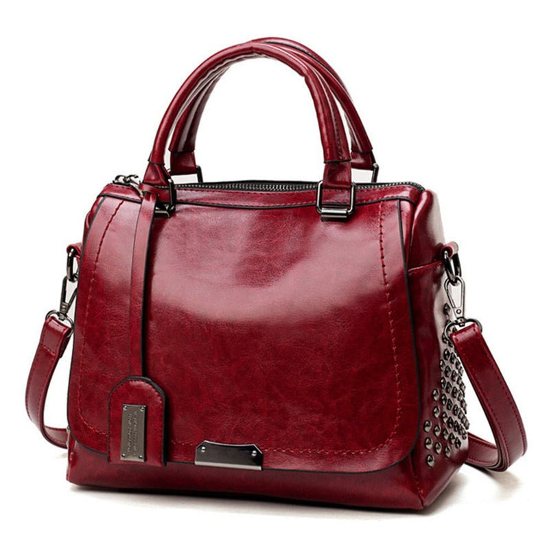 Bolsa feminina transversal media de couro - Porto Galem- Com frete grátis