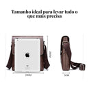 Bolsa masculina de couro PU - Porto Galem