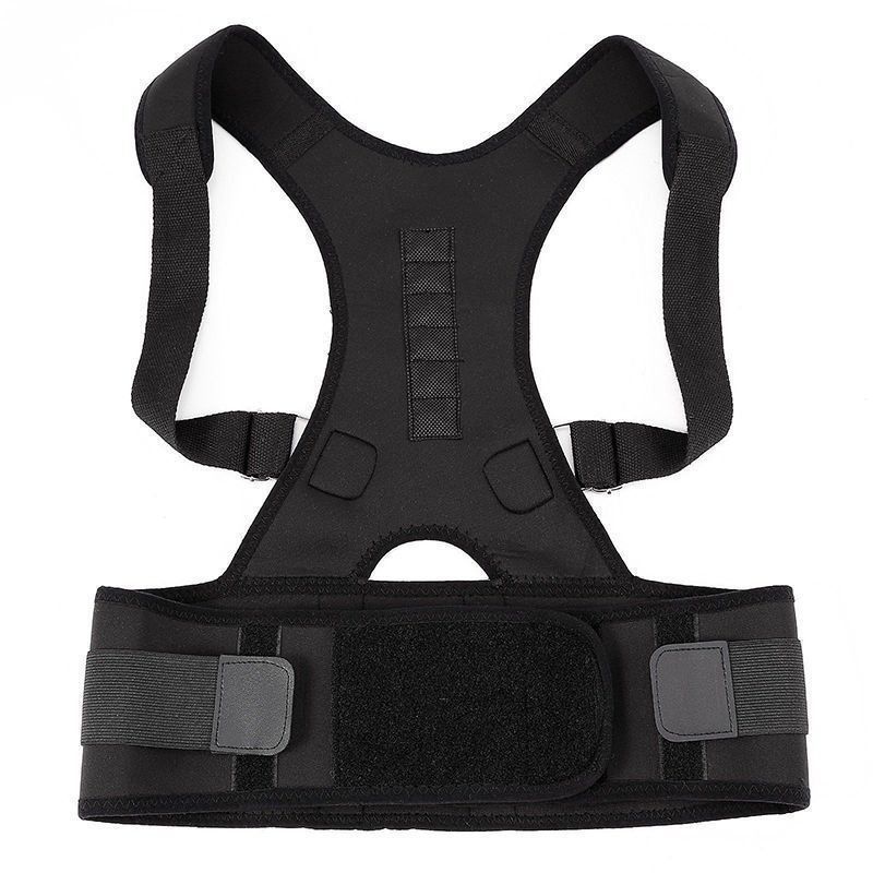 Corretor postural masculino ortopédico magnético - Porto Galem- Com frete grátis