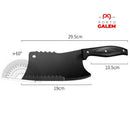 Cutelo Profissional 9"Acabamento Tubarão Martelado - Porto Galem- Com frete grátis