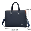 Pasta masculina em couro transversal Casual - Porto Galem- Com frete grátis