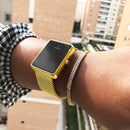 Relógio champion digital dourado feminino - Porto Galem- Com frete grátis